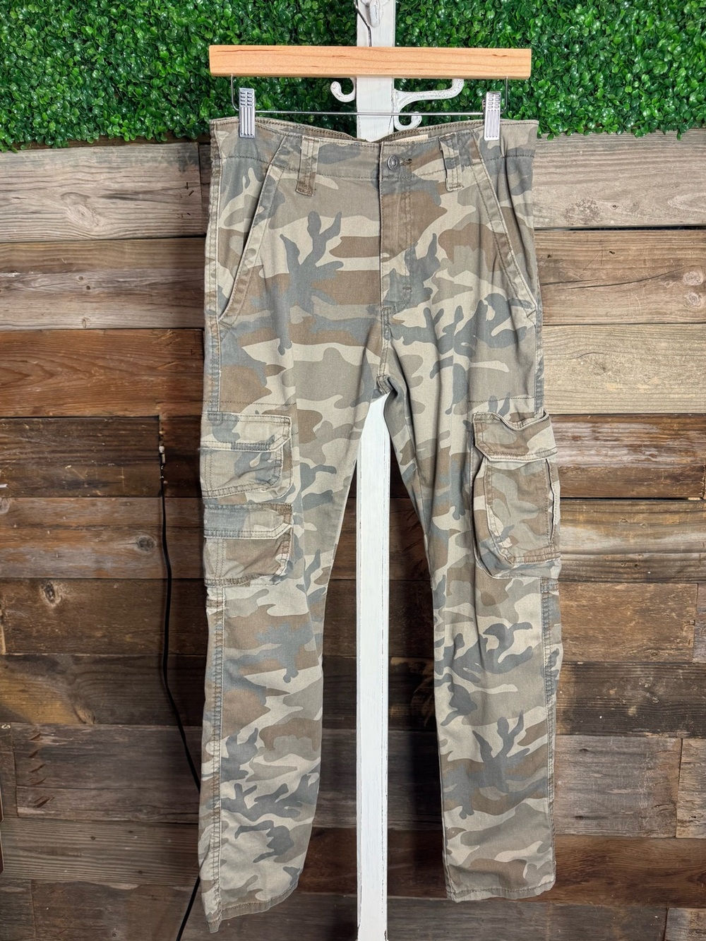 Wrangler Regular Taper Camo Cargos